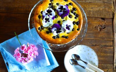 Recept – Cheesecake med blåbär